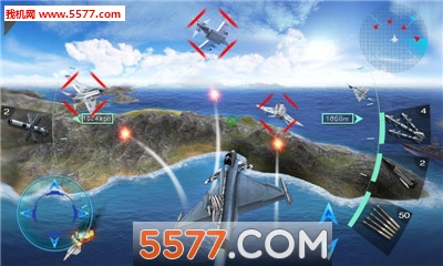 Sky Fighters游戏下载-Sky Fighters安卓版(空中决战3D)下载 1.4 게임 스크린샷 1