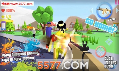 Dude Theft Auto游戏下载-都市侠客(Dude Theft Auto安卓版)下载 v0.81b Тоглоомын зураг 1