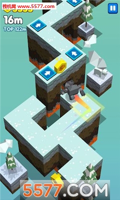 萌方跳跃游戏下载-萌方跳跃Cubie Jump下载 v1.0安卓版 游戏截图 1