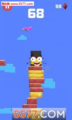 大大叠砖块游戏下载-Tappy Stack(大大叠砖块安卓版)下载 v1.0.0 游戏截图 1