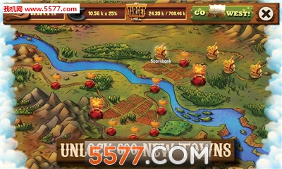 狂野西部大亨游戏下载-Wild West Saga: Business Tycoon(狂野西部大亨安卓版)下载 v1.5.4 遊戲截圖 1