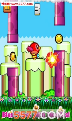 快乐鸟展翅游戏下载-Flappy Feathers(快乐鸟展翅安卓版)下载 v1.6 게임 스크린샷 2