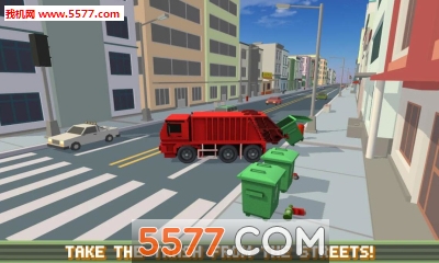Blocky Garbage Truck Sim Pro游戏下载-Blocky Garbage Truck Sim Pro安卓版下载 Тоглоомын зураг 2