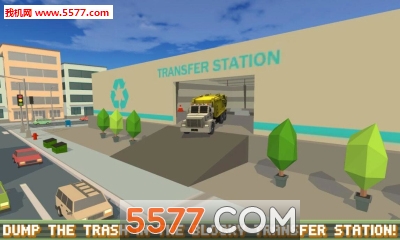 Blocky Garbage Truck Sim Pro游戏下载-Blocky Garbage Truck Sim Pro安卓版下载 Тоглоомын зураг 6
