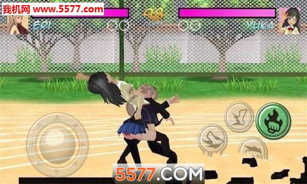 樱花校园格斗之日游戏下载-High School Girl Real Battle Simulator Fight Life(樱花校园格斗之日安卓版)下载 v1.0 游戏截图 1