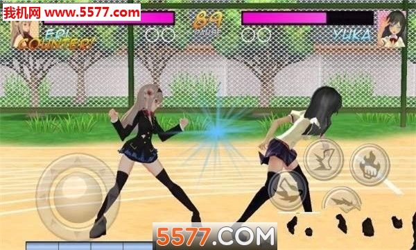 樱花校园格斗之日游戏下载-High School Girl Real Battle Simulator Fight Life(樱花校园格斗之日安卓版)下载 v1.0 游戏截图 3
