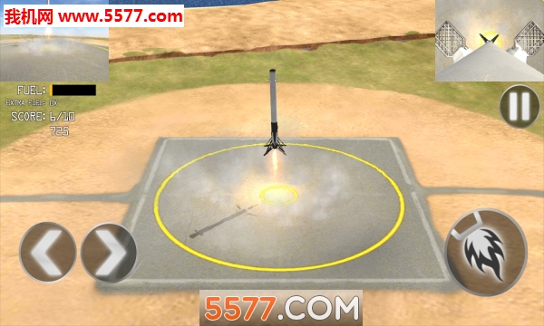 First Stage Landing Simulator下载-Space Rocket - First Stage Landing Simulator(First Stage Landing Simulator安卓版)下载 v0.9.4 遊戲截圖 4