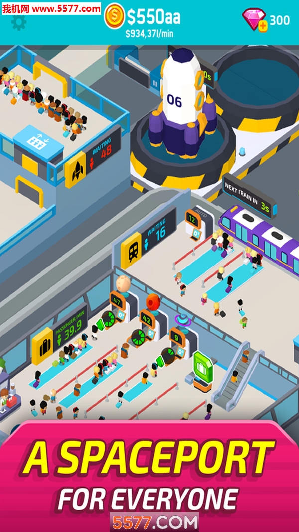 未来太空站游戏下载-Idle Space Inc(未来太空站安卓版)下载 v1.1.2 རོལ་རྩེད་པར་རིས། 1