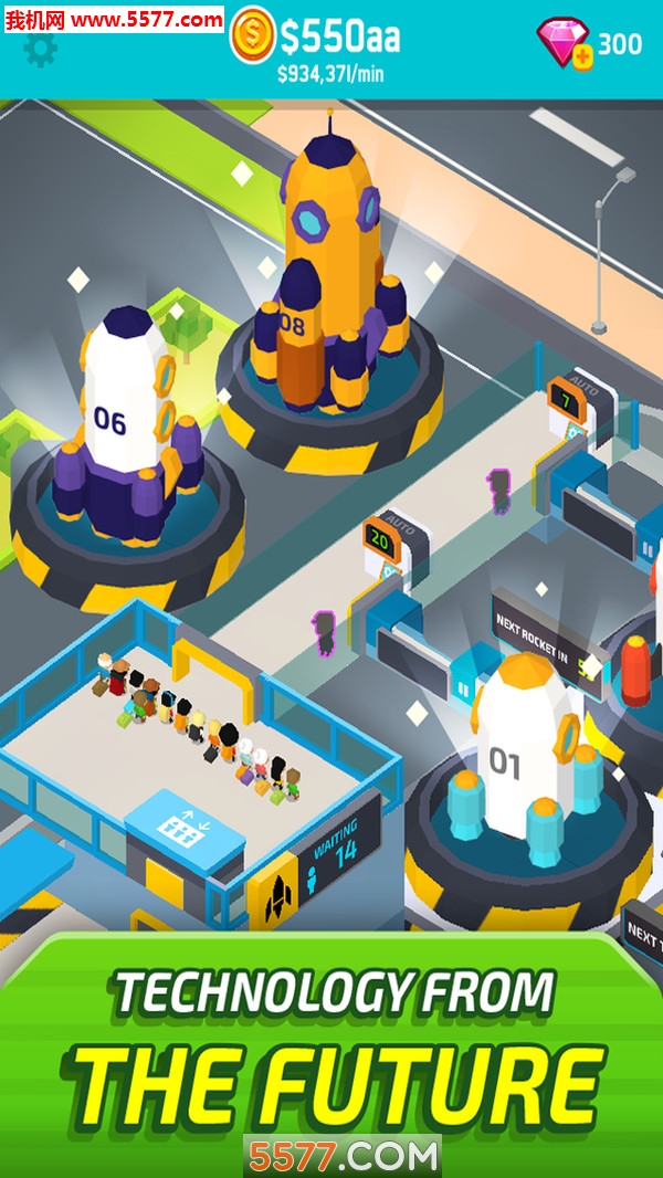 未来太空站游戏下载-Idle Space Inc(未来太空站安卓版)下载 v1.1.2 རོལ་རྩེད་པར་རིས། 2