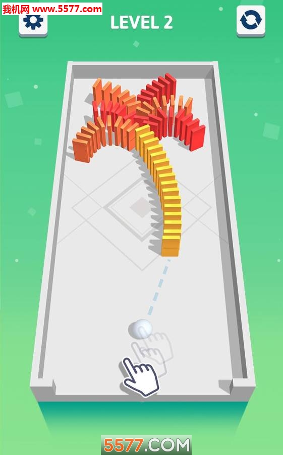 滚滚多米诺游戏下载-Rolling Domino(滚滚多米诺安卓版)下载 v1.1 게임 스크린샷 2