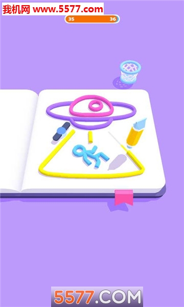 减压画笔游戏下载-Draw Around(减压画笔安卓版)下载 v1.0.0 游戏截图 2