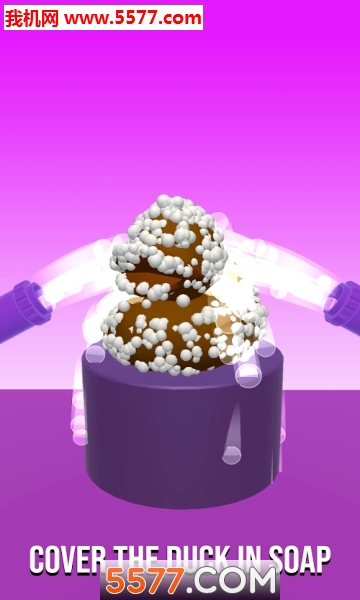泡泡冲洗游戏下载-泡泡冲洗安卓版(Bubble Wash)下载 v0.1 游戏截图 2