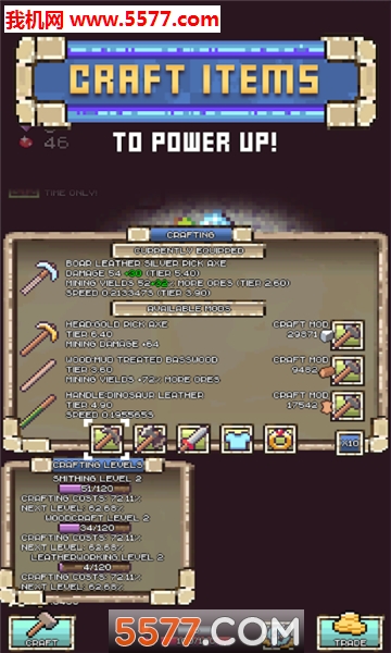 口袋工匠淘金潮游戏下载-Idle Pocket Crafter(口袋工匠淘金潮安卓版)下载 v0.9.52 게임 스크린샷 2