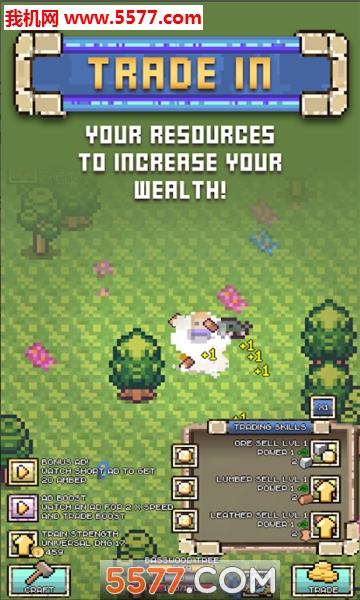 口袋工匠淘金潮游戏下载-Idle Pocket Crafter(口袋工匠淘金潮安卓版)下载 v0.9.52 게임 스크린샷 3
