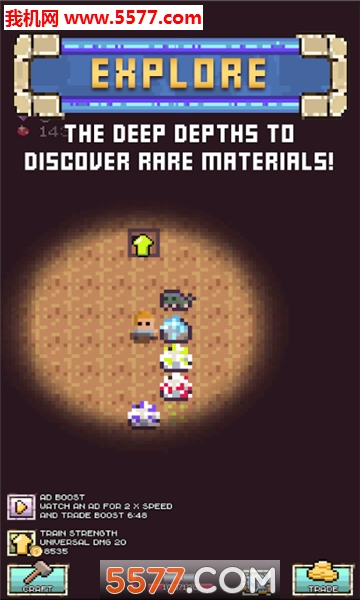 口袋工匠淘金潮游戏下载-Idle Pocket Crafter(口袋工匠淘金潮安卓版)下载 v0.9.52 게임 스크린샷 4