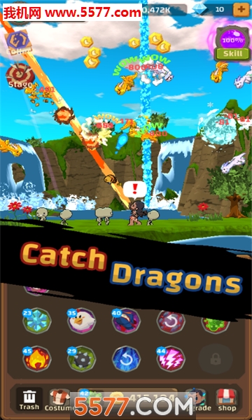 捉龙游戏下载-捉龙安卓版(Catch Dragons)下载 v1.4 རོལ་རྩེད་པར་རིས། 1