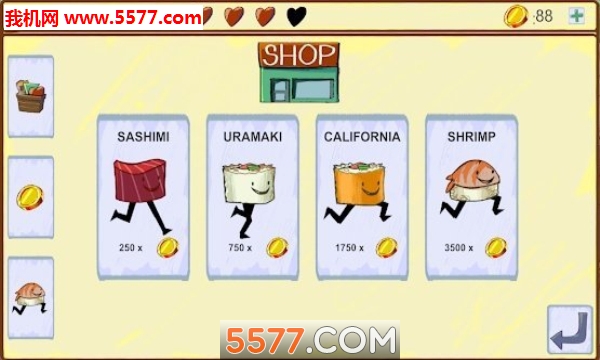 奔跑的寿司游戏下载-Running Sushi(奔跑的寿司安卓版)下载 v1.4 游戏截图 1
