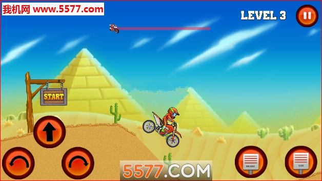 骑自行车上山游戏下载-骑自行车上山安卓版(Bike The Hill)下载 v1.0.1 游戏截图 2