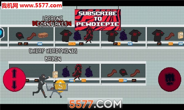 油管主播疯狂购物游戏下载-Even PewDiePie Gets Groceries(油管主播疯狂购物安卓版)下载 v1.1.3 游戏截图 3