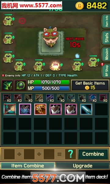 ITEM RANDOM DEFENSE游戏下载-lol战记ITEM RANDOM DEFENSE安卓版下载 v4.0 游戏截图 2