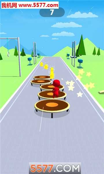 蹦床3d游戏下载-Trampoline 3D(蹦床3d安卓版)下载 v1.0.1 游戏截图 2