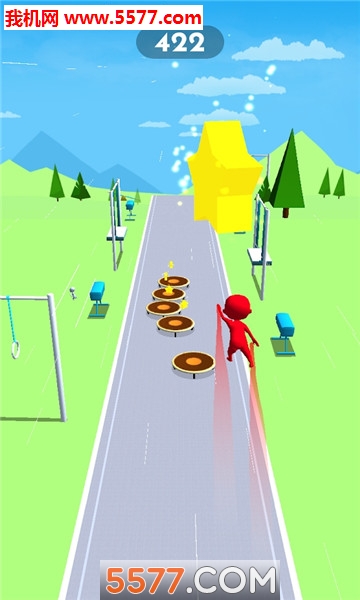 蹦床3d游戏下载-Trampoline 3D(蹦床3d安卓版)下载 v1.0.1 游戏截图 3