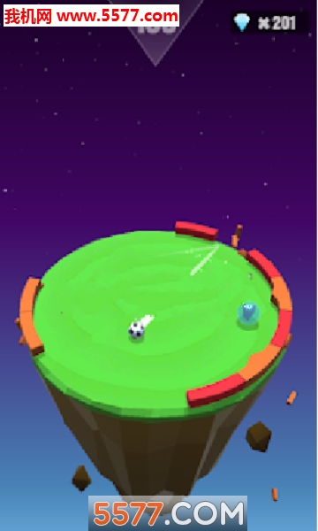 滑环骑士游戏下载-滑环骑士安卓版(Slinky Ring Rider)下载 v0.9 游戏截图 2