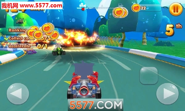 猫汤姆速度卡丁车游戏下载-talking cat tom and speed kart drifters(猫汤姆速度卡丁车安卓版)下载 v1.12 游戏截图 2