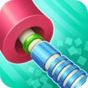 기하학적 고리 던지기 게임인 3D 게임 Slinky Ring Rider(안드로이드 버전) v0.9.0을 다운로드하세요.