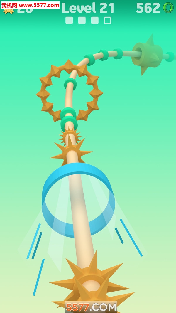 几何套环3d游戏下载-Slinky Ring Rider(几何套环3d安卓版)下载 v0.9.0 Тоглоомын зураг 3