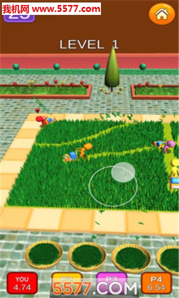 人类割草大作战游戏下载-Mow Fun 3D(人类割草大作战安卓版)下载 v0.0.118 རོལ་རྩེད་པར་རིས། 1