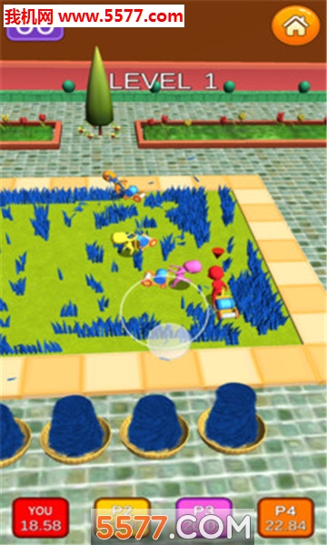 人类割草大作战游戏下载-Mow Fun 3D(人类割草大作战安卓版)下载 v0.0.118 རོལ་རྩེད་པར་རིས། 3