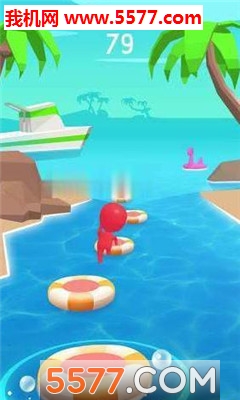 单脚跳比赛游戏下载-单脚跳比赛安卓版(Hop Race)下载 v0.0.6 Тоглоомын зураг 1