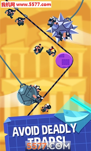 橡胶强盗app下载-橡胶强盗安卓版(Rubber Robbers)下载 v1.0.1 게임 스크린샷 1