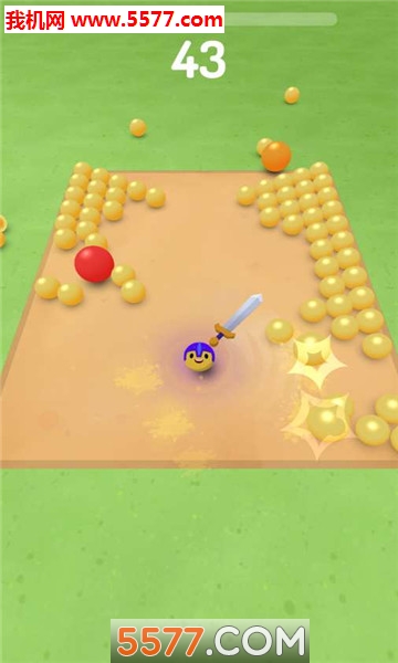 泡泡横扫游戏下载-Avoid Slash(泡泡横扫安卓版)下载 v1.0 游戏截图 3