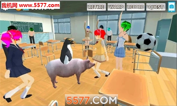 动物校园模拟器游戏下载-动物校园模拟器学校安卓版(Animal School Simulator)下载 v1.05 游戏截图 2