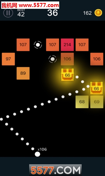 弹球消消乐游戏下载-Bricks vs Balls Breaker(弹球消消乐安卓版)下载 v2.1.0 རོལ་རྩེད་པར་རིས། 3