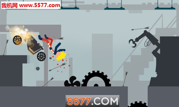 Spider Stickman Ragdoll Dismounting下载-Spider Stickman Ragdoll Dismounting游戏下载 v1.0 游戏截图 3
