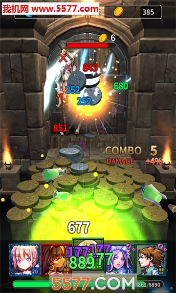 硬币与地牢游戏下载-Coin&Dungeon(硬币与地牢安卓版)下载 v1.0.6 게임 스크린샷 1