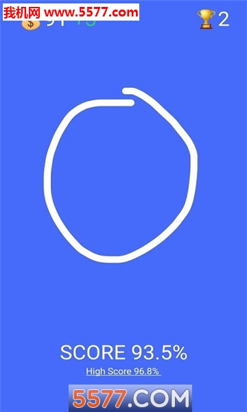 画圆得分游戏下载-Draw Perfect Circle(画圆得分安卓版)下载 v1.3 游戏截图 2