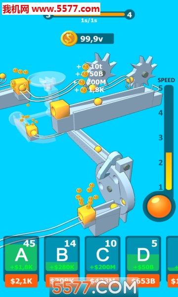 WatchIdle物理谜题放置游戏下载-Physics Puzzle Idle(WatchIdle物理谜题放置游戏安卓版)下载 v1.0.9.1 게임 스크린샷 1