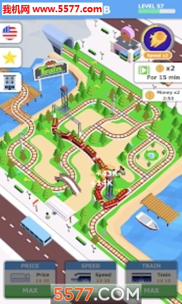 放置观光火车无限金币版