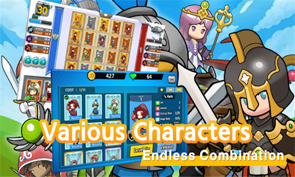 合并骑士游戏下载-Merge Knights(合并骑士安卓版)下载 v1.0.13 게임 스크린샷 1