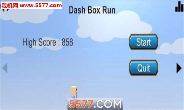 方块人极限闯关游戏下载-DashBoxRun(方块人极限闯关安卓版)下载 v1.3 游戏截图 1