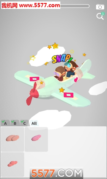 立体涂色游戏免费下载-Snap Puzzle(立体涂色游戏安卓版)下载 v1.4中文版 游戏截图 2