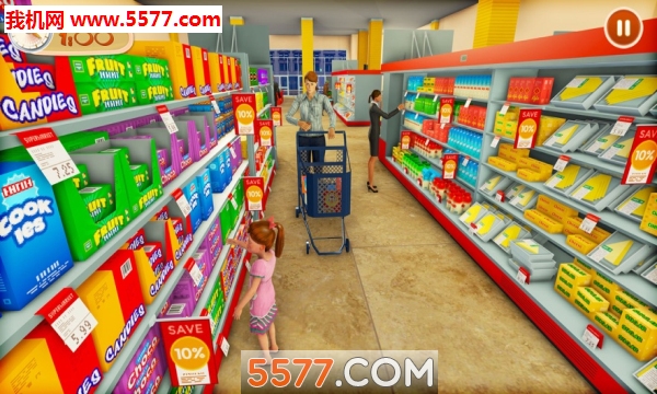超市杂货店购物游戏3D下载-超市购物模拟杂货店购物游戏3D安卓版下载 v2.3 游戏截图 4