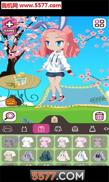chibi girls游戏下载-Chibi Girl Makeover(chibi girls安卓版(换装))下载 v1.0.2 游戏截图 1