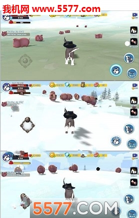 胖乎乎的哈士奇游戏下载-HuskyPang(胖乎乎的哈士奇动物模拟)下载 v1.0.9安卓版 游戏截图 3