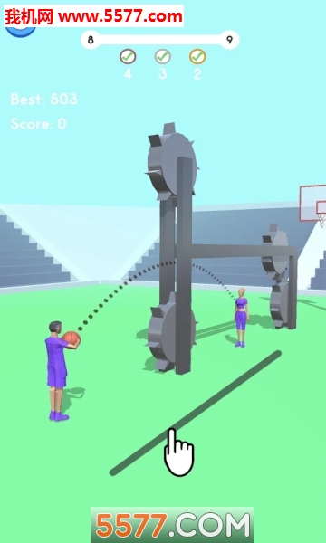 3D传球大师游戏下载-Ball Pass 3D(3D传球大师安卓版)下载 v1.7.4 게임 스크린샷 2