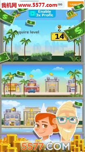 闲置财富城游戏下载-Idle Fortune City(闲置财富城安卓版)下载 v1.0.0 游戏截图 3